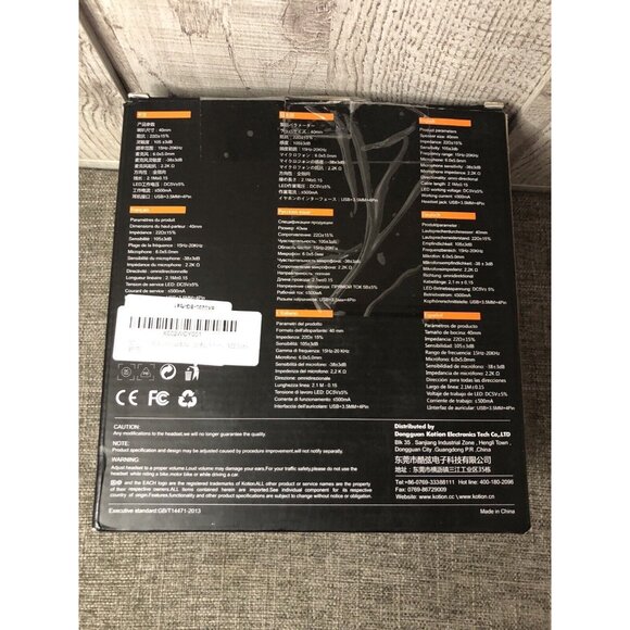 KOTION EACH G9000 Headset 3.5mm Game Gaming Headphones with Mic & LED Light - Picture 6 of 7